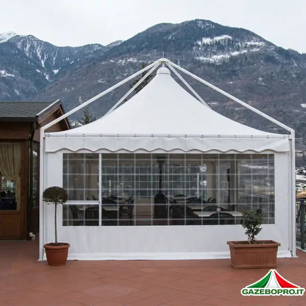 Gazebo Pagoda New – Struttura in Acciaio – Zincato o Verniciato