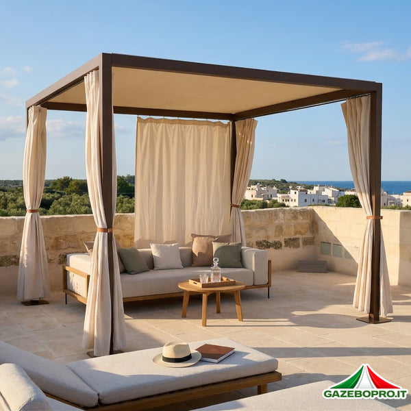 Pergola Bioclimatica Beach Zero – Struttura in Alluminio Verniciato